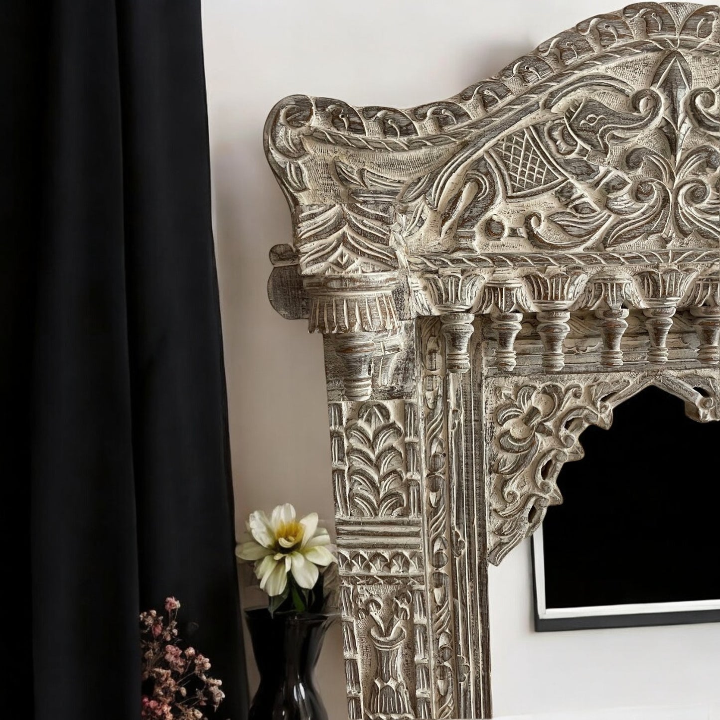 long mirror big wooden indian mirror large floor mirror rustic bathroom mirrors luxury wall vanity mirrors jharokha mirror big mirror for wall antique wood mirrors vintage wood wall mirror farmhouse mirror full length wall mirror vintage floor mirror antique jharokha mirror entryway mirror carved Indian mirror rustic mirror frame vintage wall decor living room bedroom,vintage wall decor above bed,couch,around tv antique farmhouse bedroom wall decor, entryways Hand Carved Single Jharokha Wall Mirror – Larg