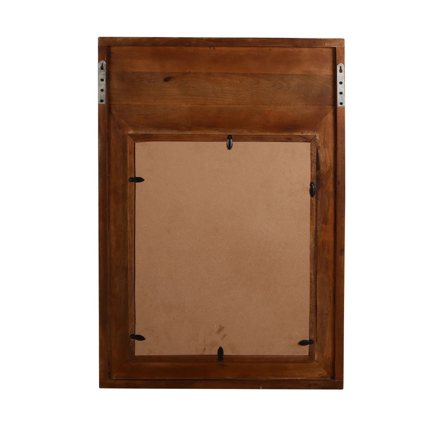 "Antique dressing table mirror with handcrafted Jharokha frame details"