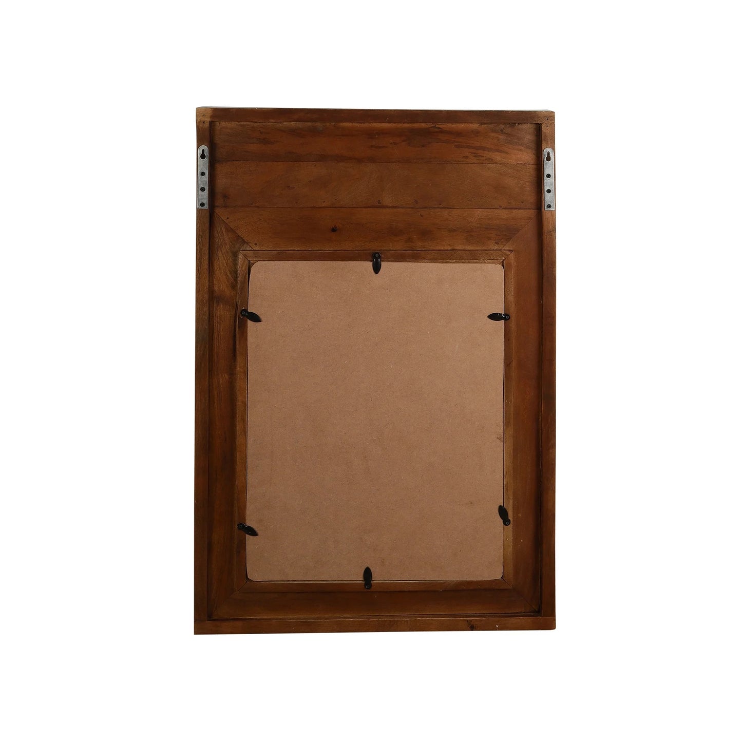 Vintage standing mirror with distressed wood frame for an authentic antique vibe"