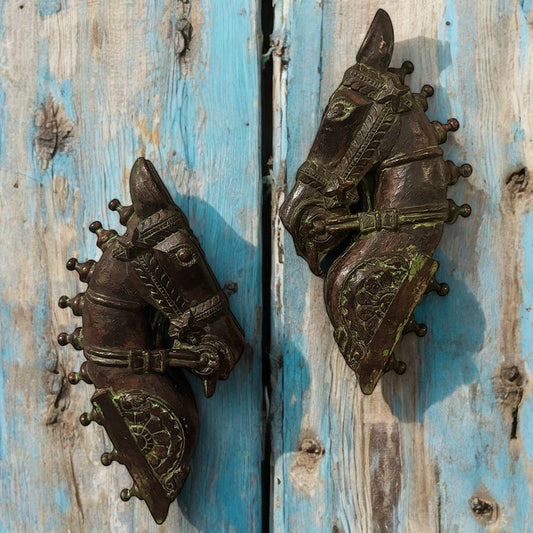 Handmade antique horse head wall decor with rustic vintage finish, perfect for farmhouse or equestrian-inspired home accentswall decor,
wall art,
wall accents,
large wall art,
big wall decor,
outdoor wall art,
wall hanging,
vintage wall decor,
rustic wall decor,
antique wall decor,
rustic wall art,
vintage home decor,
home decor,
antique home decor