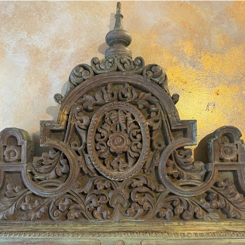 Handcrafted wooden carved panel with intricate vintage designs, ideal for antique wall decor, retro home decor, and vintage wall art.wall decor,
wall art,
wall accents,
large wall art,
big wall decor,
outdoor wall art,
wall hanging,
