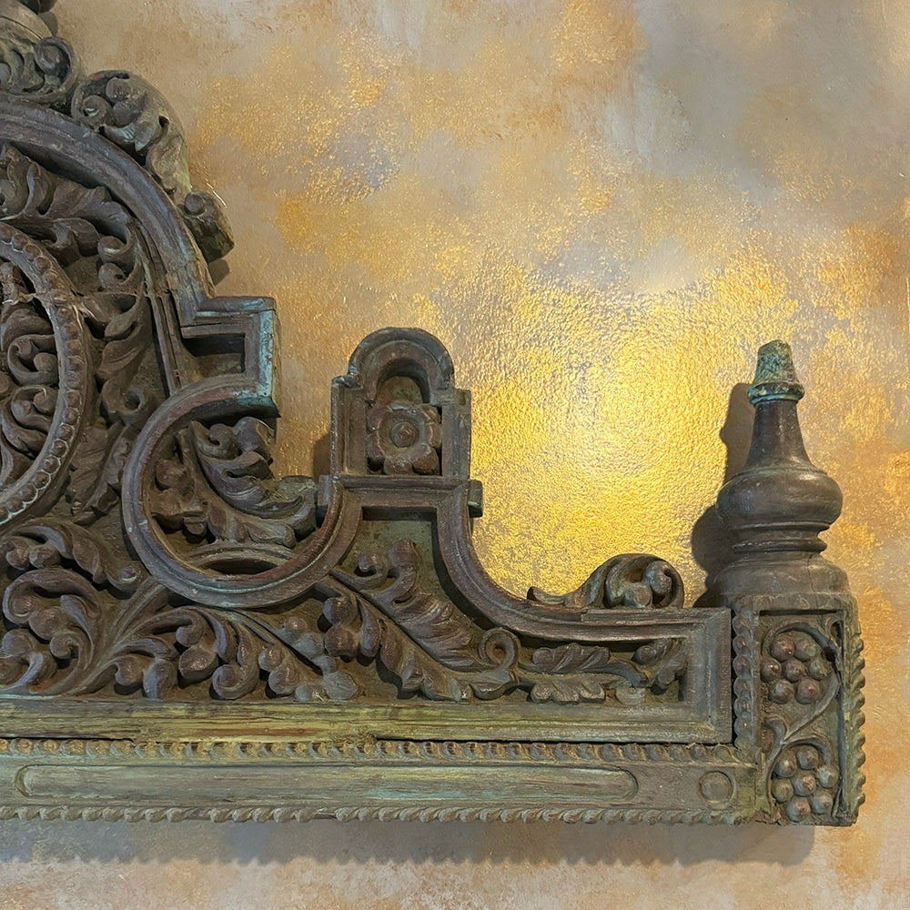Handcrafted wooden carved panel with intricate vintage designs, ideal for antique wall decor, retro home decor, and vintage wall art.wall decor,
wall art,
wall accents,
large wall art,
big wall decor,
outdoor wall art,
wall hanging,