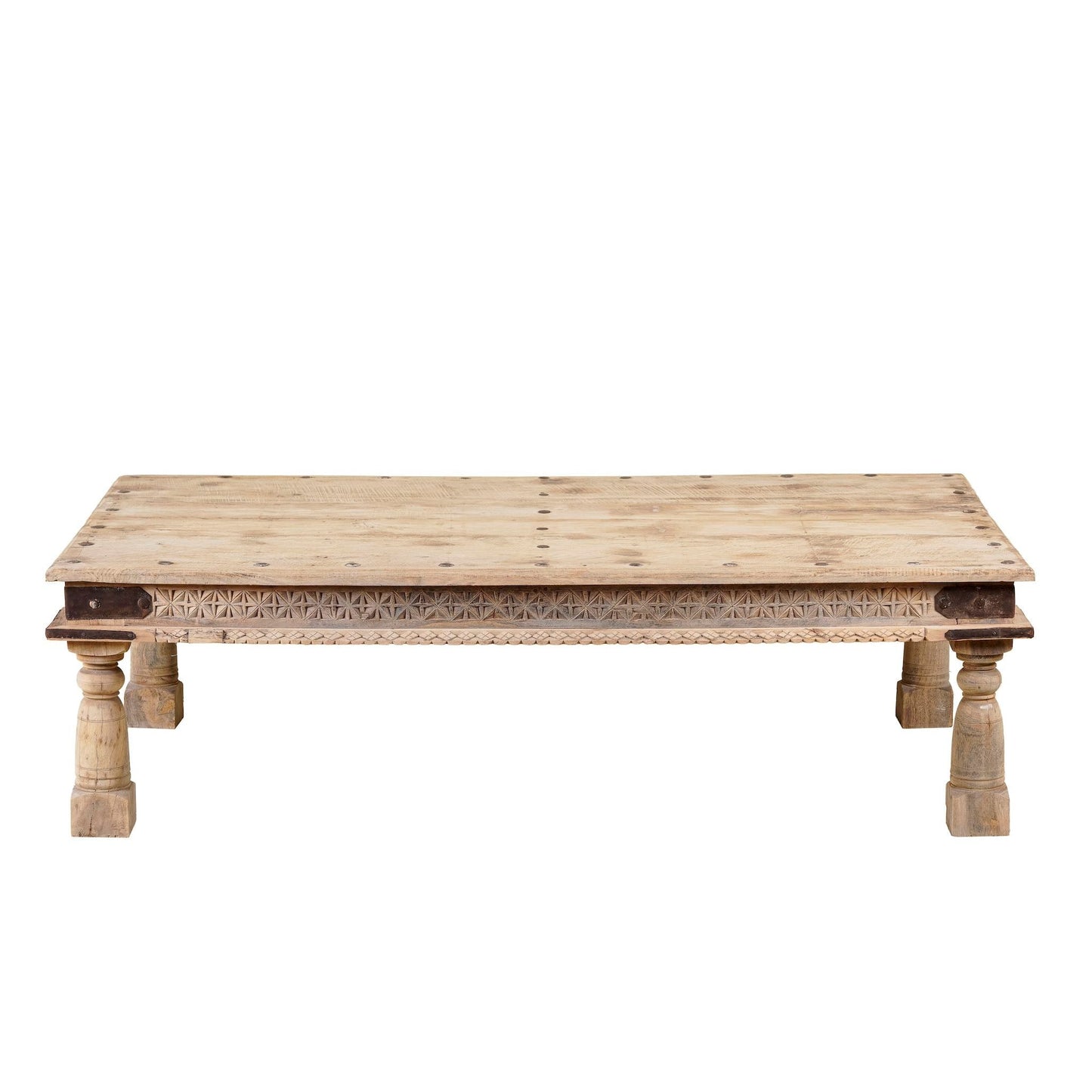 Reclaimed Mango Wood Coffee Table – Ibiza Style (150cm)