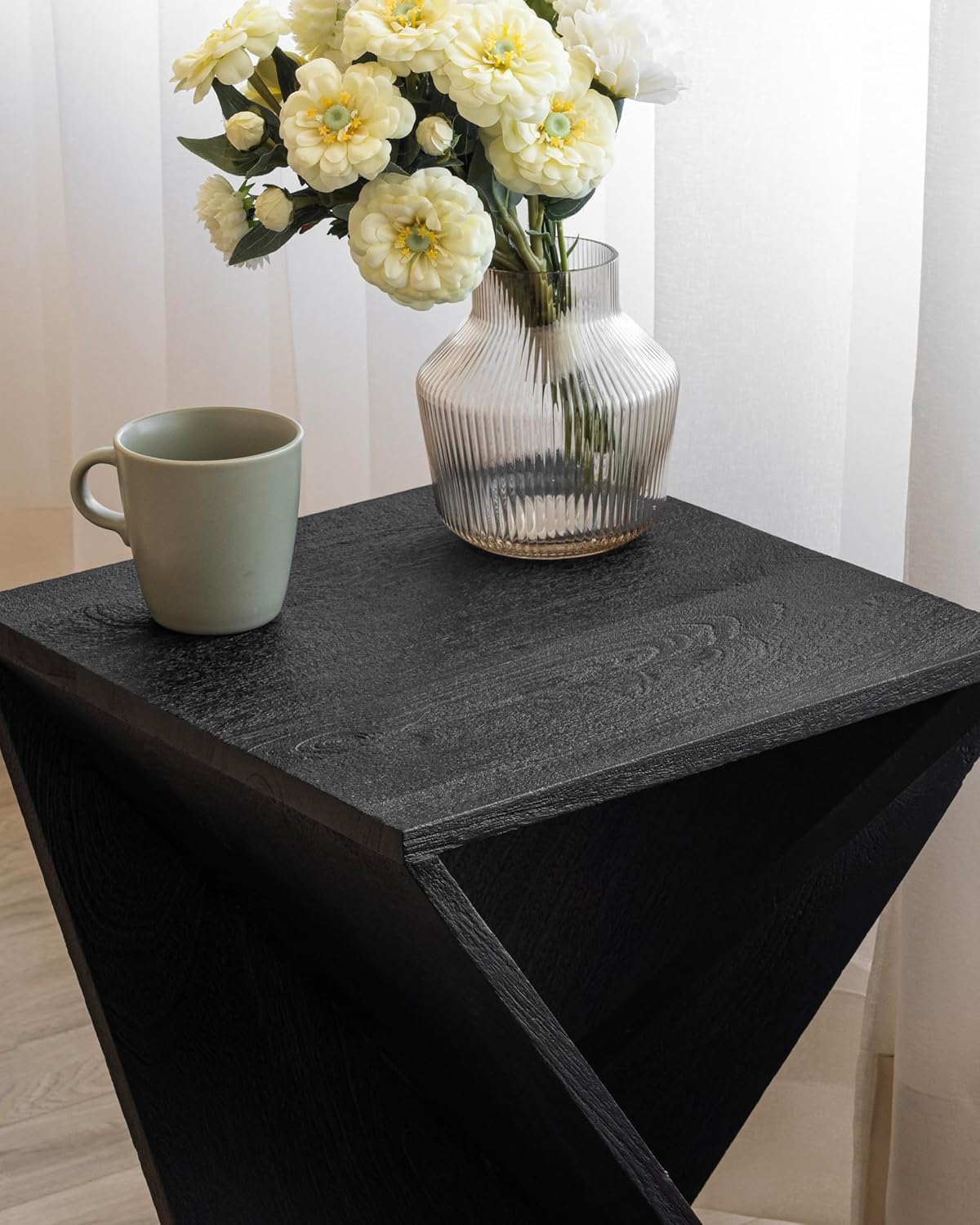 Obsidian Twist Side Table HTML