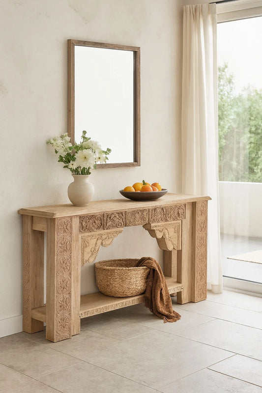 console table with drawers,
console table with storage,
wooden bar stools,
small console table,
side tables for living room,
white console table,
living room table,
living room,
vintage furniture,
wood console table,