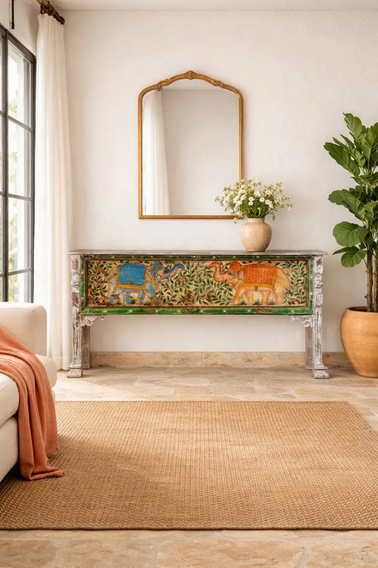 console table with drawers,
console table with storage,
wooden bar stools,
small console table,
side tables for living room,
white console table,
living room table,
living room,
vintage furniture,
wood console table,