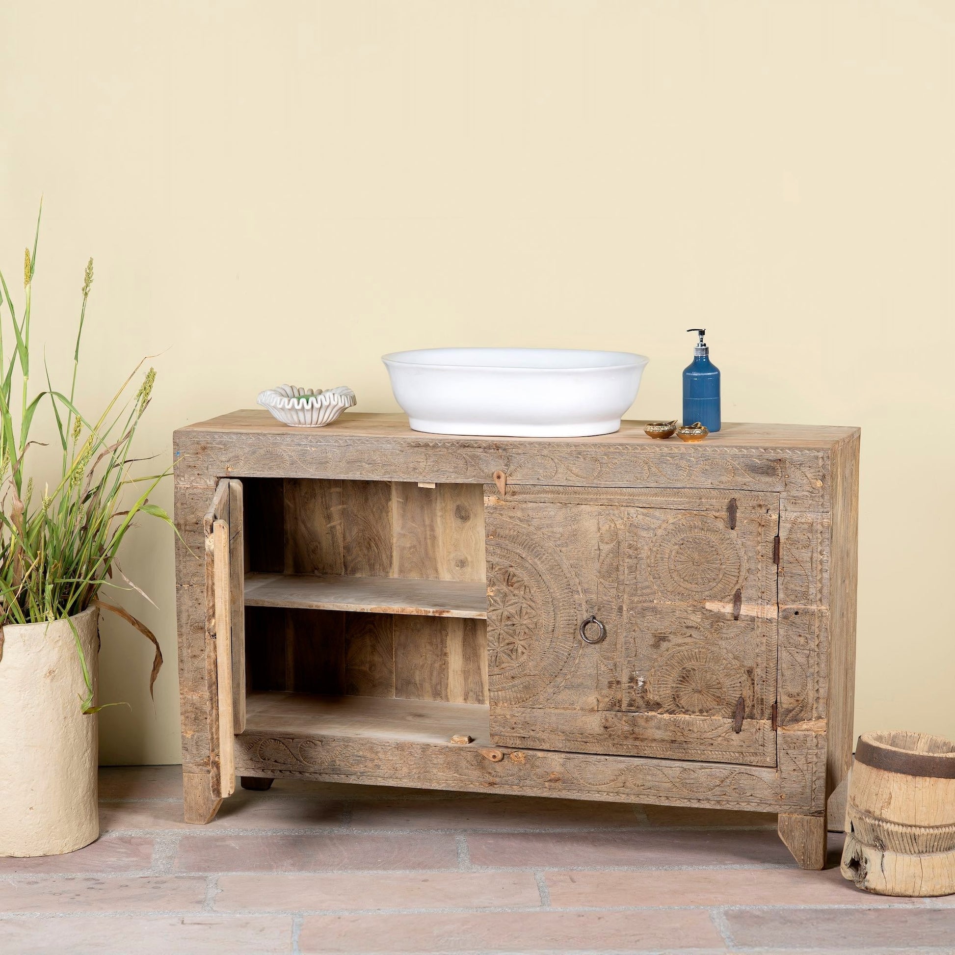 living room furniture,
console storage,
vintage style cabinet,
carved cabinet,
kitchen cabinets,
tv stand,
living spaces,
bathroom vanity,