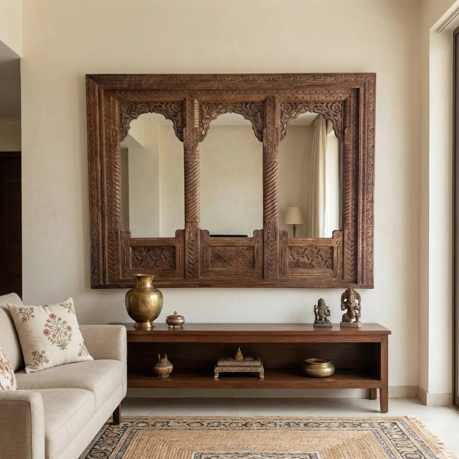 Mirror,
Bathroom Mirror,
Wall Mirror,
Vintage Mirror,
Vintage Home Decor,
Vintage Art,
Antique Interior,
Antique Furniture,Vintage Wall Decor | Wooden Carved Long Wooden Jharokha Indian Mirror Frame Antique Wall Decorwall decor,
wooden wall decor,
vintage wall decor,
antique home decor,
wall art,
large vintage mirror,
jharokha mirror,
vintage bathroom mirror,
vintage floor mirror,
oval wood mirror,
vintage mirror,
antique mirror frame,
carved mirror,
vintage wall decor,
antique mirror,
black framed mirror,
