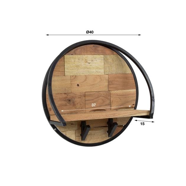 Orvex Round Wall Shelves