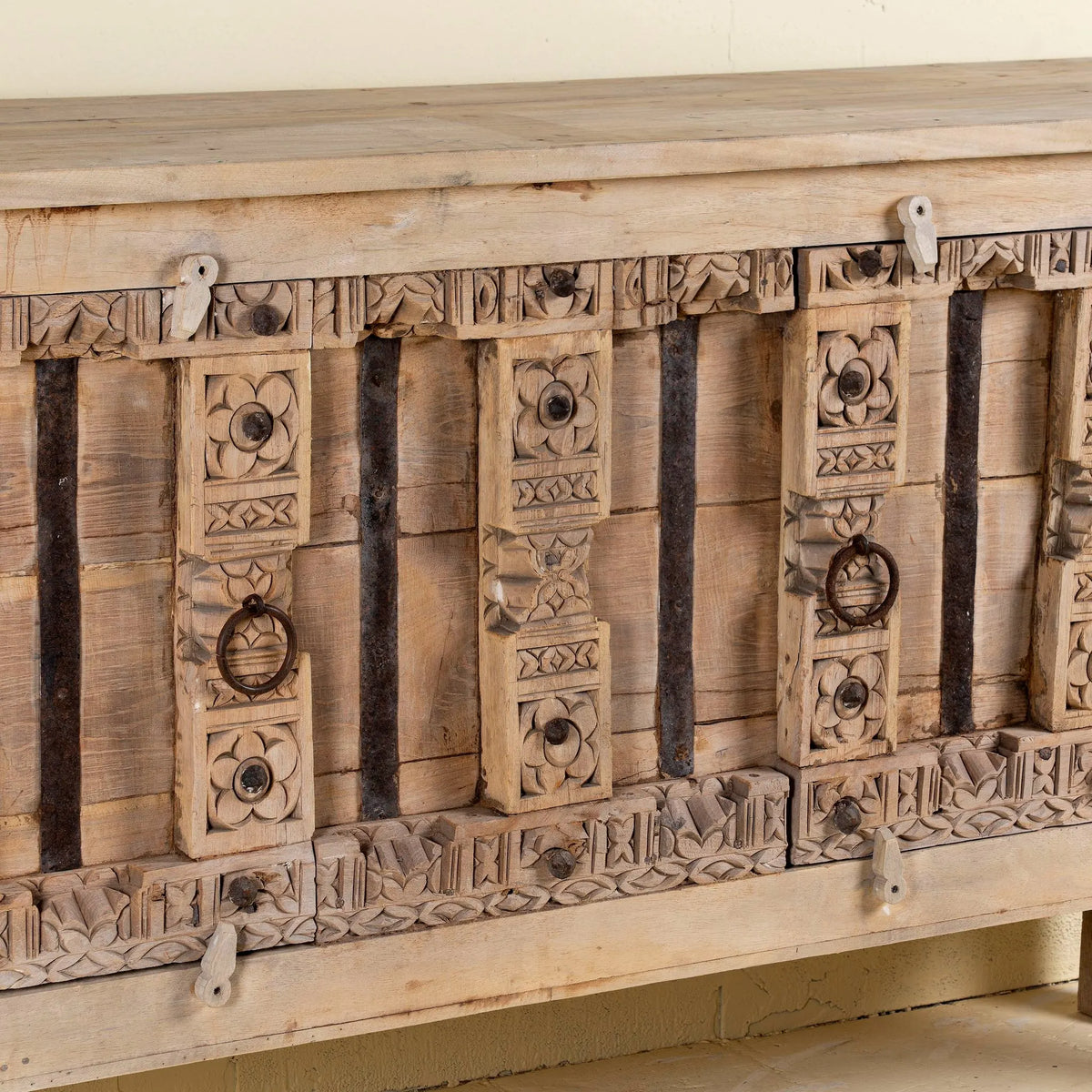 Exquisite Noble Antique Vintage Heritage Solid Wood Console Table with ...
