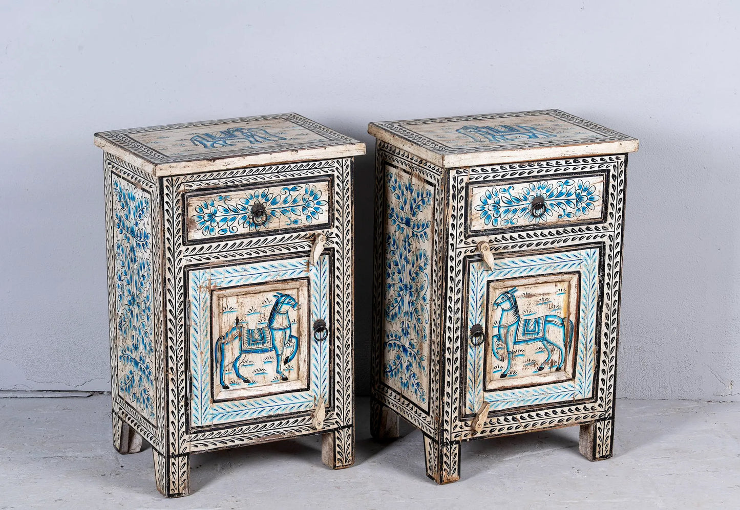 bedside table,
bedroom,
nightstand,
vintage bedside table,
rattan bedside table,
antique home decor,
bedroom furniture,
bedroom sets,
white nightstand,