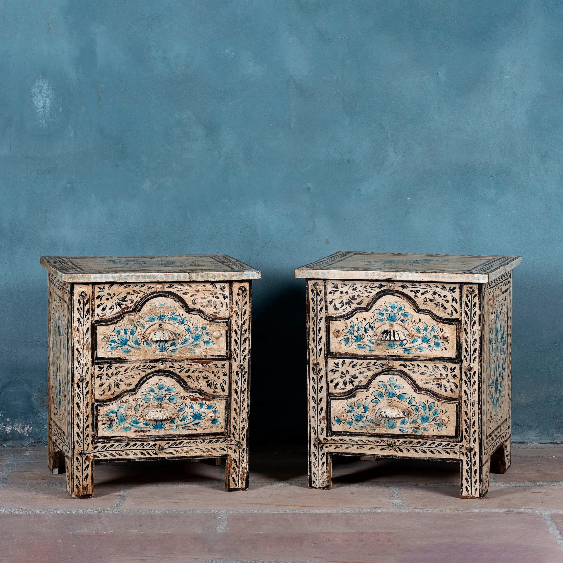 bedside table,
bedroom,
nightstand,
vintage bedside table,
rattan bedside table,
antique home decor,
bedroom furniture,
bedroom sets,
white nightstand,