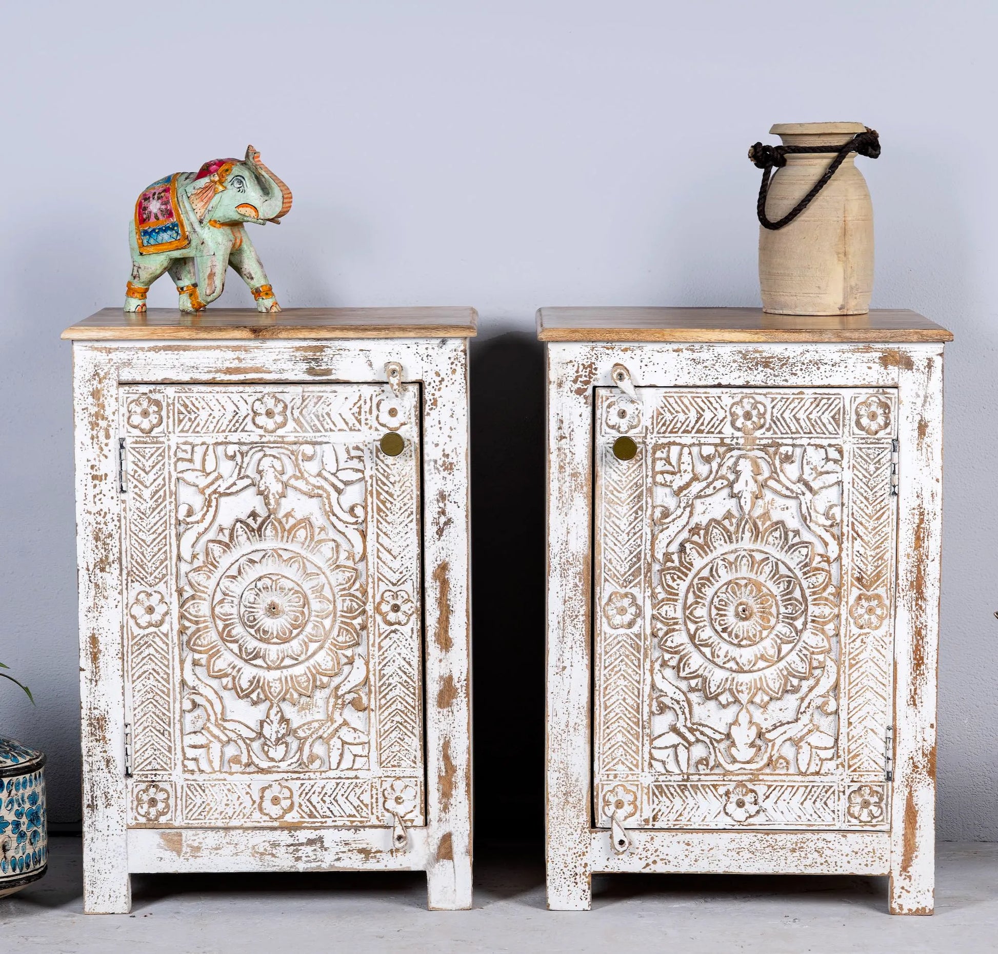 bedside table,
bedroom,
nightstand,
vintage bedside table,
rattan bedside table,
antique home decor,
bedroom furniture,
bedroom sets,
white nightstand,