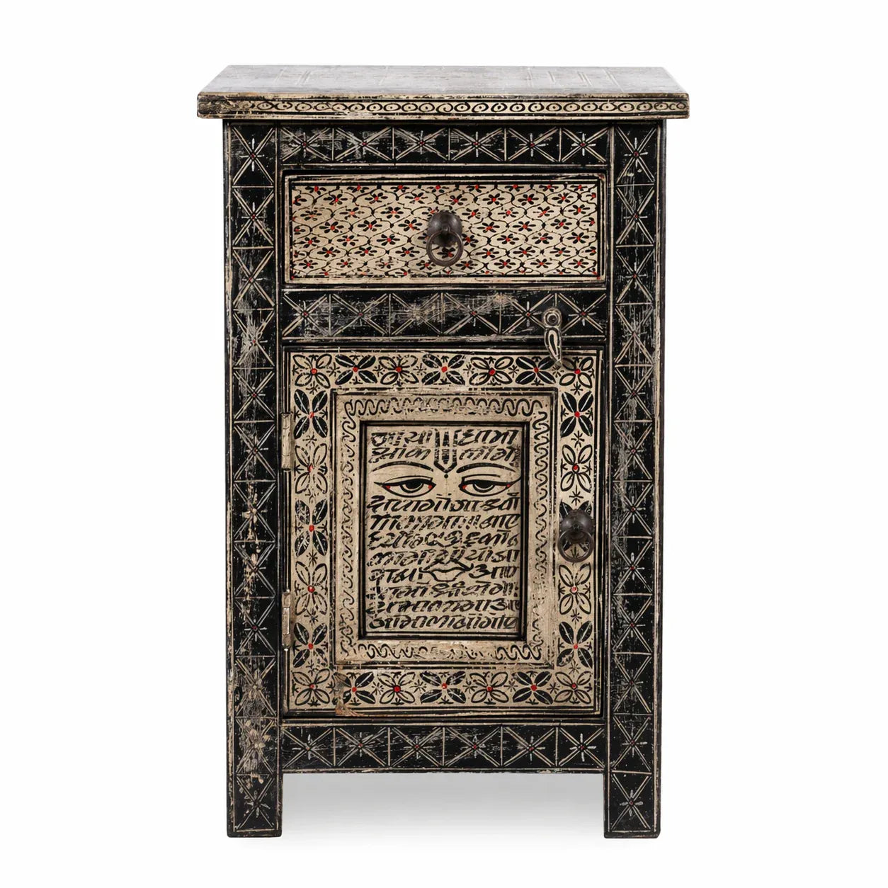 bedside table,
bedroom,
nightstand,
vintage bedside table,
rattan bedside table,
antique home decor,
bedroom furniture,
bedroom sets,
white nightstand,
