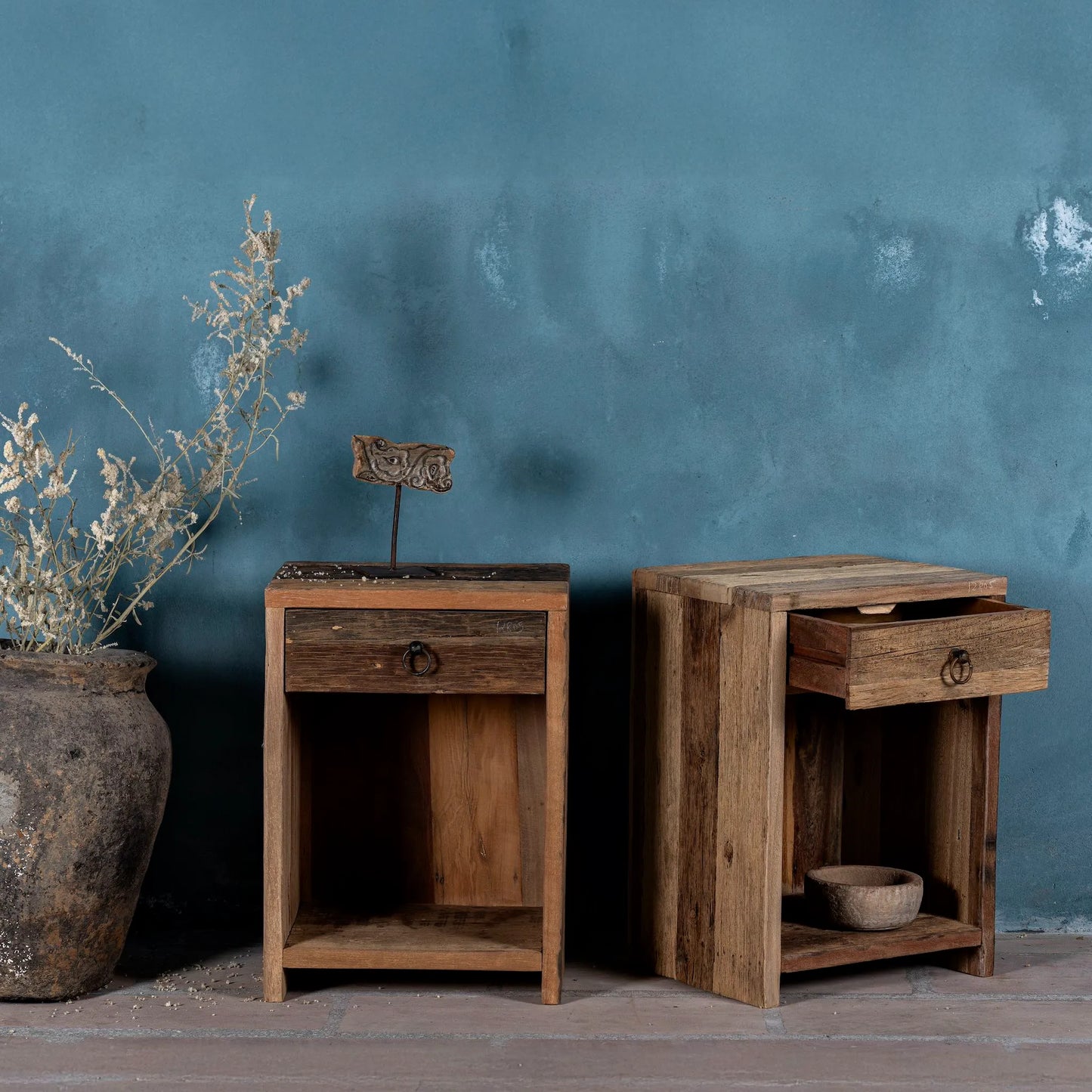 bedside table,
bedroom,
nightstand,
vintage bedside table,
rattan bedside table,
antique home decor,
bedroom furniture,
bedroom sets,
white nightstand