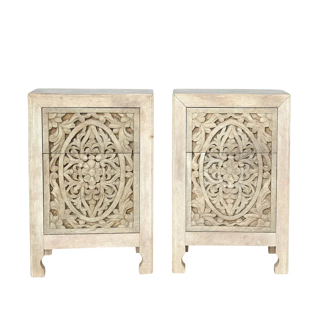 bedside table,
bedroom,
nightstand,
vintage bedside table,
rattan bedside table,
antique home decor,
bedroom furniture,
bedroom sets,
white nightstand,