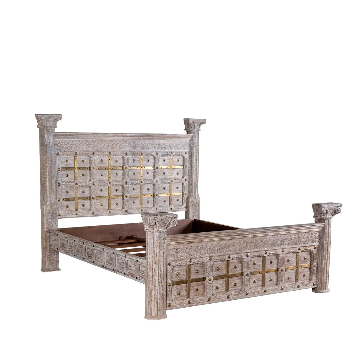 vintage king bed,
solid wood bed,
heritage bed,
rattan bed,
queen solid wood bed,
bedroom furniture,
carved bed,
antique bedroom