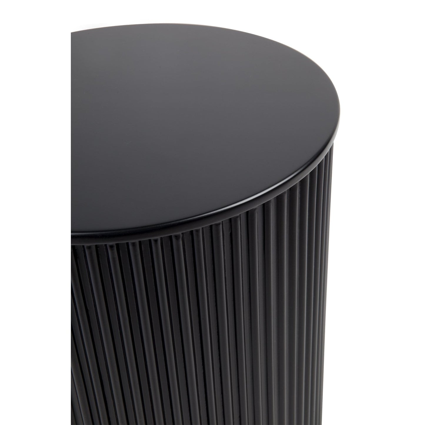 Noir Flute Side Table
